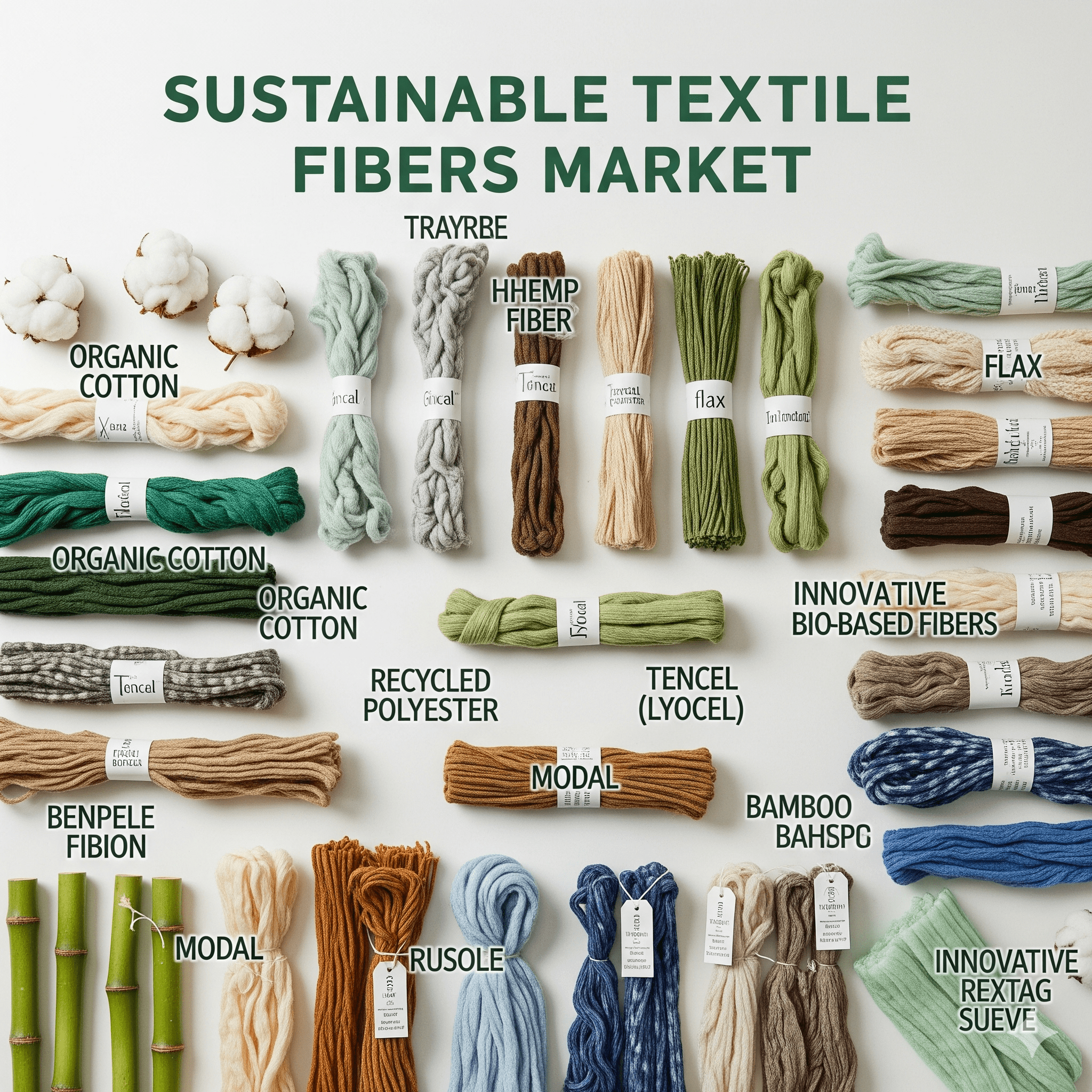 Sustainable Textile Fibers Market Size